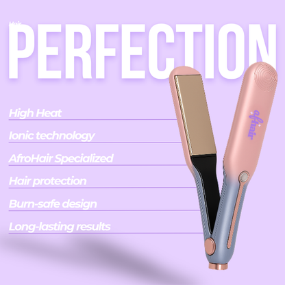 Afhair™ Pro, best straightener for Afro hair